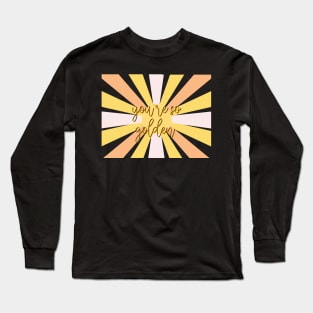 Golden Long Sleeve T-Shirt